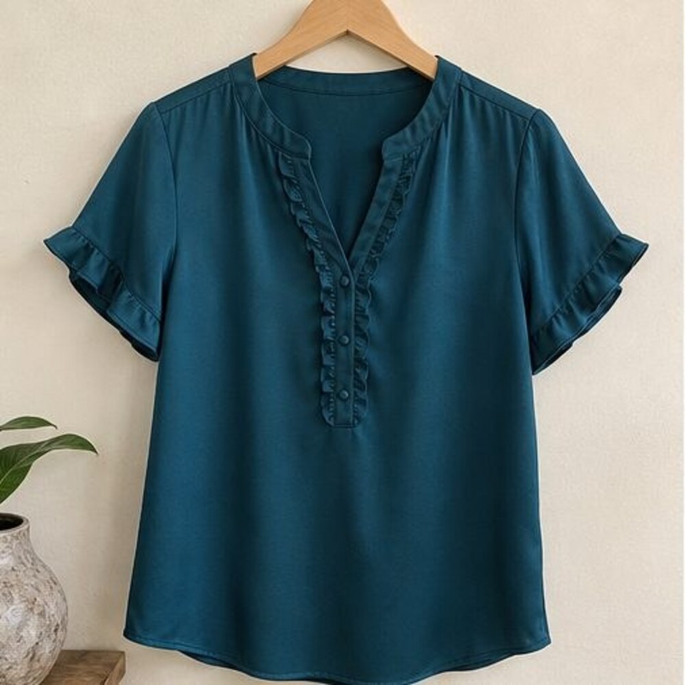 Teal Cami Blouse